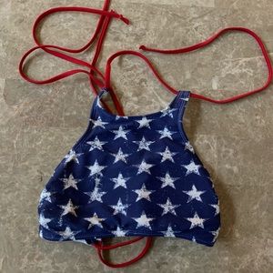 4th of July bikini top
